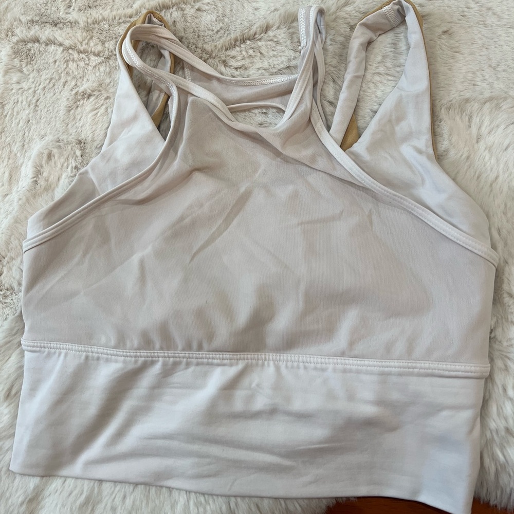 Lululemon Sports Bra White Size 6